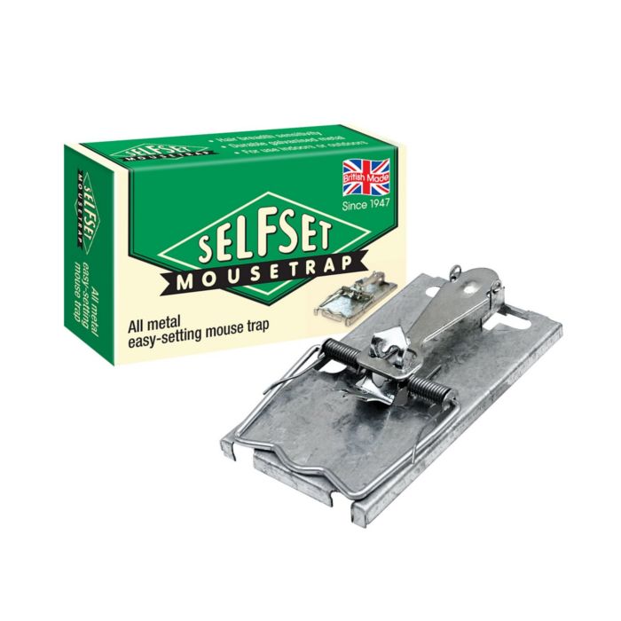 Self Set Steel Mousetrap