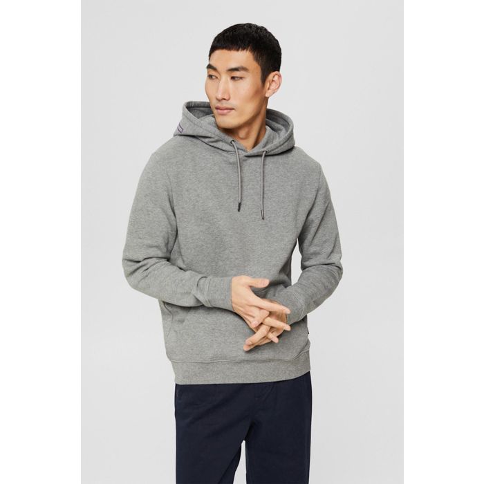 Esprit Sweatshirt Hoodie Made Of Recycled Material With Logo Embroidery