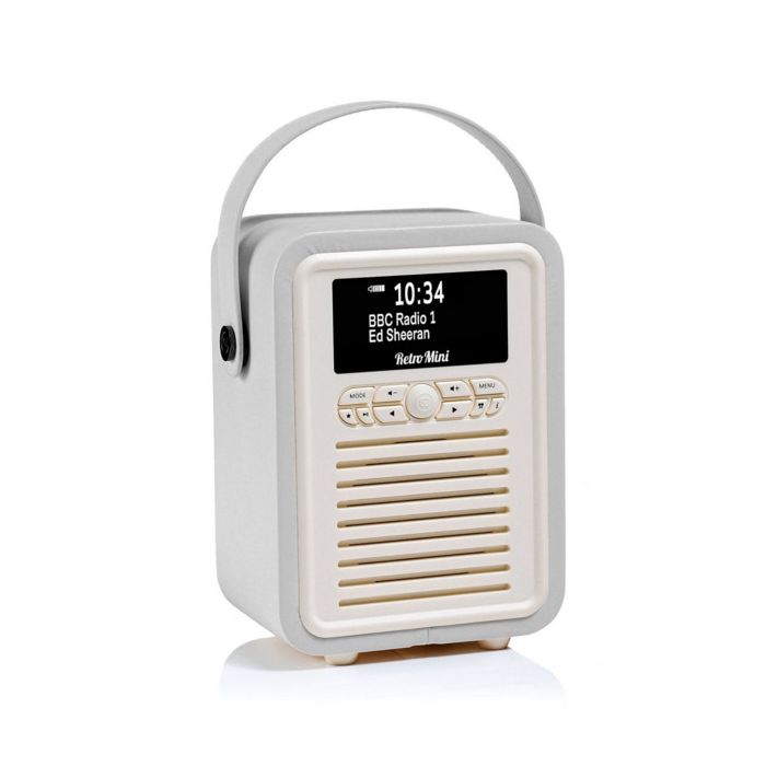 VQ Retro Mini Grey DAB Radio