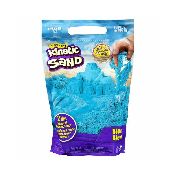 Kinetic Sand, 0.9 kg Kinetic Sand for Mixing, Moulding and Creating, for  Ages 3 and Up (Colours Ship At Random)