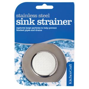 Kitchen Craft Stainless Steel Sink Strainer