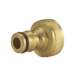 Brass Threaded Tap Connector Three Qtr Inch