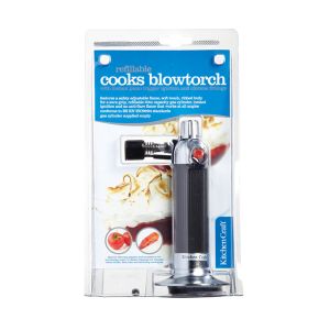 Kitchen Craft Refillable Cooks Blowtorch Assorted Colours