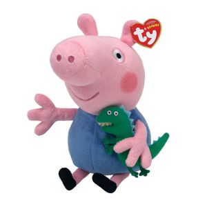 TY Beanie Babies Peppa Pig George Pig