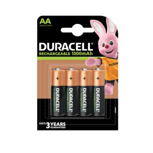 Duracell Rechargeable 4pk AA