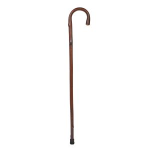 Walking Stick-Chestnut with Crook Handle