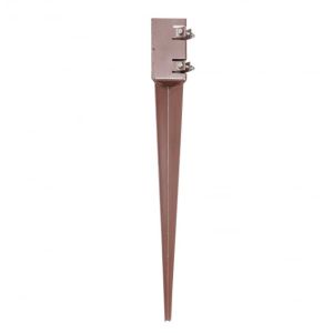 Metpost System 2 Spike Post Support For 75mm x 600mm