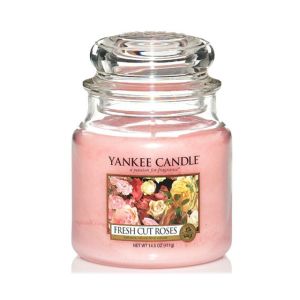 Yankee Candle Medium Jar Fresh Cut Roses