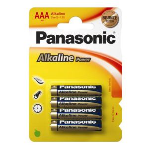 Panasonic Alkaline Power AAA 4 Pack