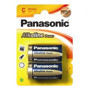 Panasonic Alkaline Power C 2 Pack