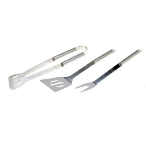 Stainless Steel 3 Piece Barbeque Tool Set