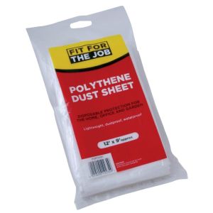 Fit for the Job 12 X 9 Poly Dust Sheet