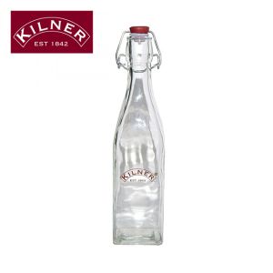 Kilner 0.55 Litre Square Clip Top Preserve Bottle