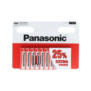 Panasonic Zinc Batteries AAA 10pk