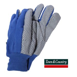Town and Country Canvas Grip Mens Glove