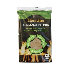 Homefire fibre-lighters 28 cubes