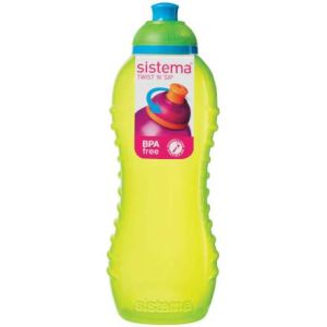 Sistema Twist n Sip Squeeze Bottle - 460ml, Mixed Colours
