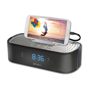 Groove Alarm Clock with Charger