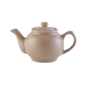 Teapot Matt Taupe 6 Cup