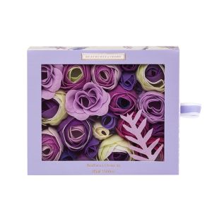 Heathcote and Ivory Lavender Bathing Flowers Box