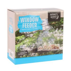 Nature's Market Window Bird Feeder