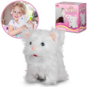 Tobar Animigos Cute Kitten Electronic Soft Toy 