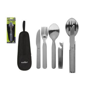 Summit Stainless Steel 5pc Cutlery Set + Carry Case