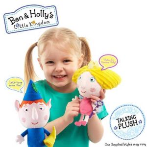 Ben & Holly 7 inch Talking Soft Toy Assorted