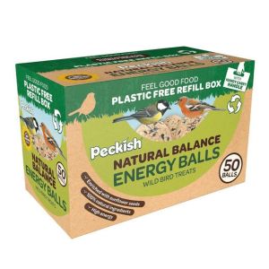 Peckish Natural Energy Balls Box of 50