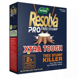 Resolva Pro Xtra Tough Tree Stump Killer Liquid Sachets 2 x 100ml