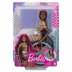 Barbie Wheelchair Doll Brunette