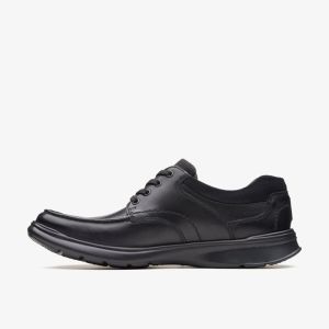 Clarks Cotrell Edge Black Smooth Leather