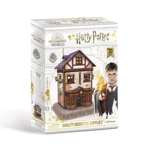 Harry Potter Diagon Alley Quality Quidditch Supplies 3D Puzzle