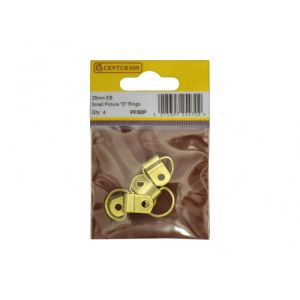 25mm EB Small Picture D Rings - Pack of 4