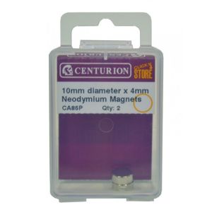 Neodymium Super Magnets: 10mm - Silver