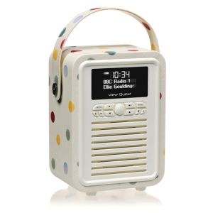 VQ Retro Mini Radio Emma Bridgewater Polkadot