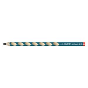 STABILO EASYgraph Ergonomic Handwriting Pencil Right Handed Petrol