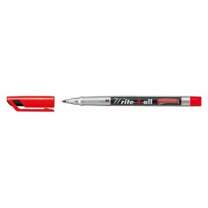 Stabilo Write-4-All Permanent Marker Medium Red