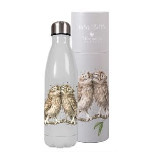 Wrendale 500ml Water Bottle Owl
