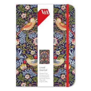 V&A Strawberry Thief Lined Journal