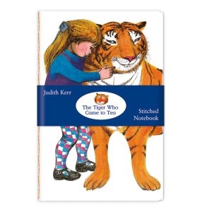 The Tiger Who Cane To Tea Stitched Notebook