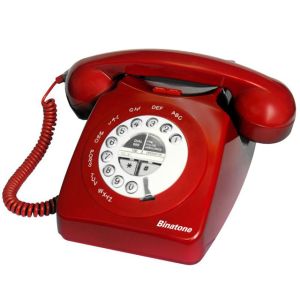 Binatone Retro 1971 Phone Red