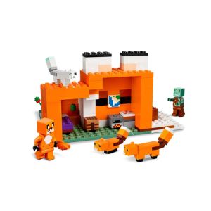 Lego Minecraft Fox Lodge House Animals