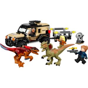 Lego Jurassic World Pyroraptor & Dilophosaurus Trans