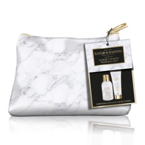 Baylis Luxury Marble Effect Wash Bag Set