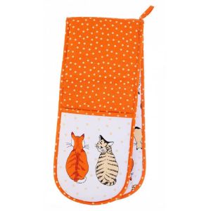 Ulster Weavers Double Oven Glove Cats In Waiting