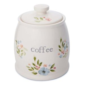 Cooksmart Country Floral Ceramic Coffee Canister