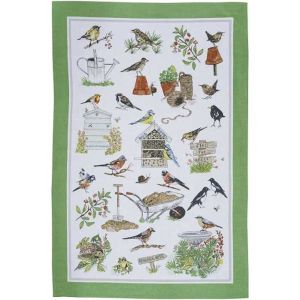 Ulster Weavers Tea Towel Garden Birds