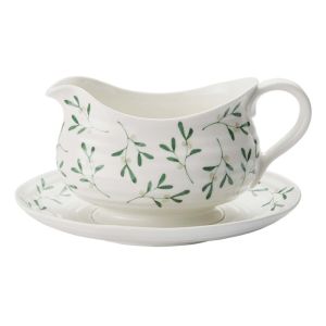 Sophie Conran Mistletoe Sauce Boat and Stand