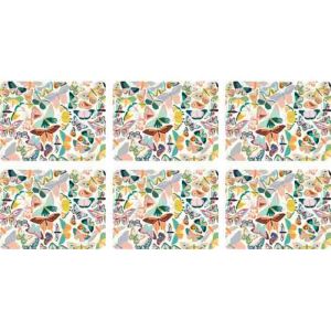 Pimpernel 6 Pack Placemat Papillon Butterfly
